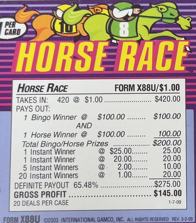 GCO: Horse Race