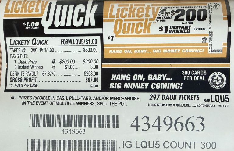 GCO: Lickety Quick $200