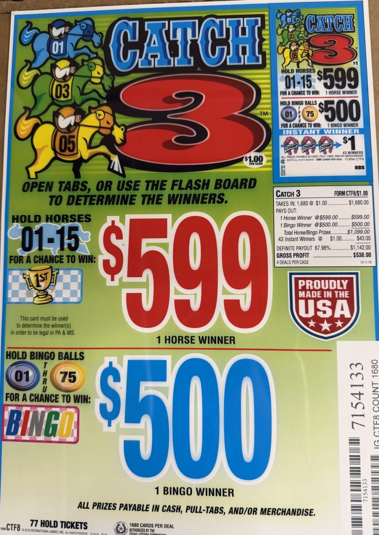 GCO: Catch 3 $599