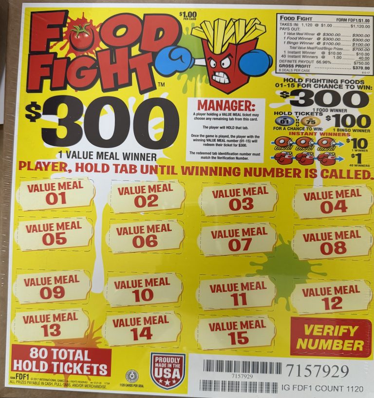 GCO: Food Fight $300